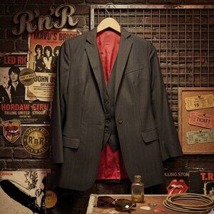 Vintage Dolce & Gabbana Wool Blazer and Vest Set 42 or US 6